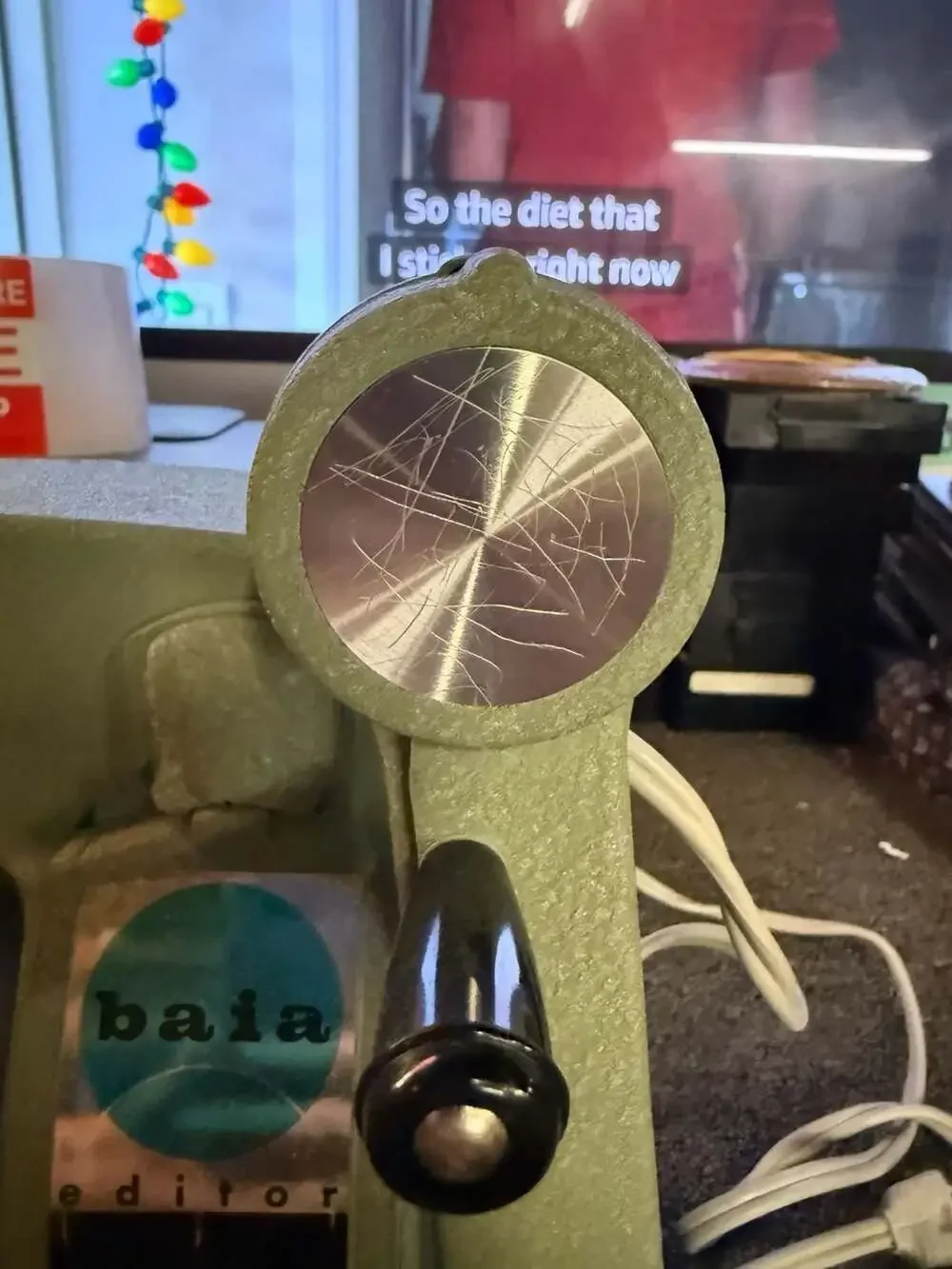 Vintage Baia Ediviewer 8mm Movie Editor with Film Cutter